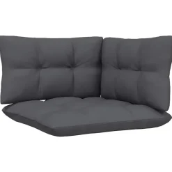 vidaXL - 2-zitsbank - Zwart - Grenenhout Hot