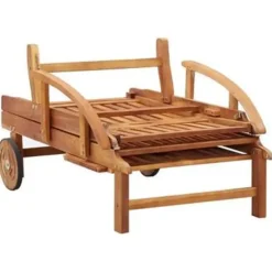 vidaXL - Zonnestoel - Bruin - Acaciahout Best