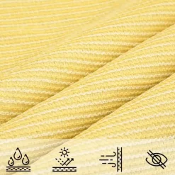 vidaXL - Zonnezeil - Beige - 2 x 2 m Online