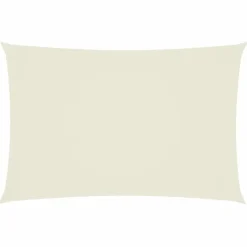 vidaXL - Zonnezeil - Crème - 2 x 4 m Outlet