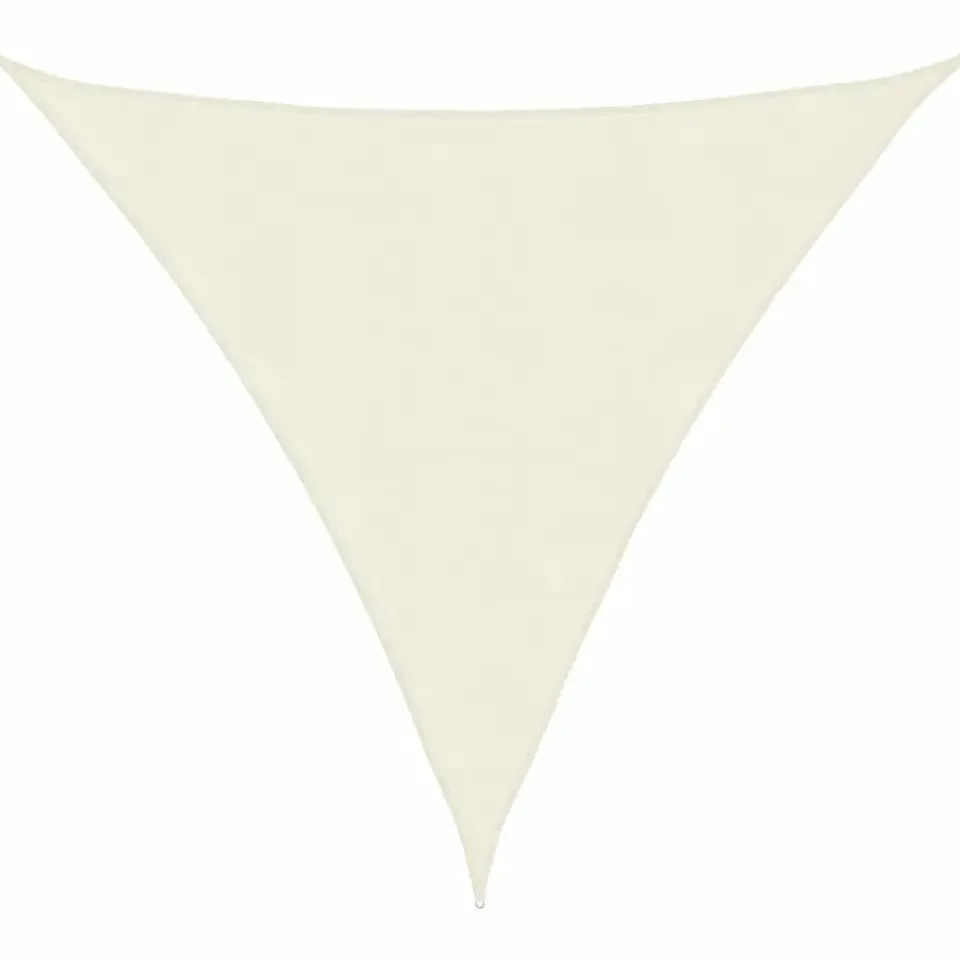 vidaXL - Zonnezeil - Crème - 5 x 5 x 5 m Best