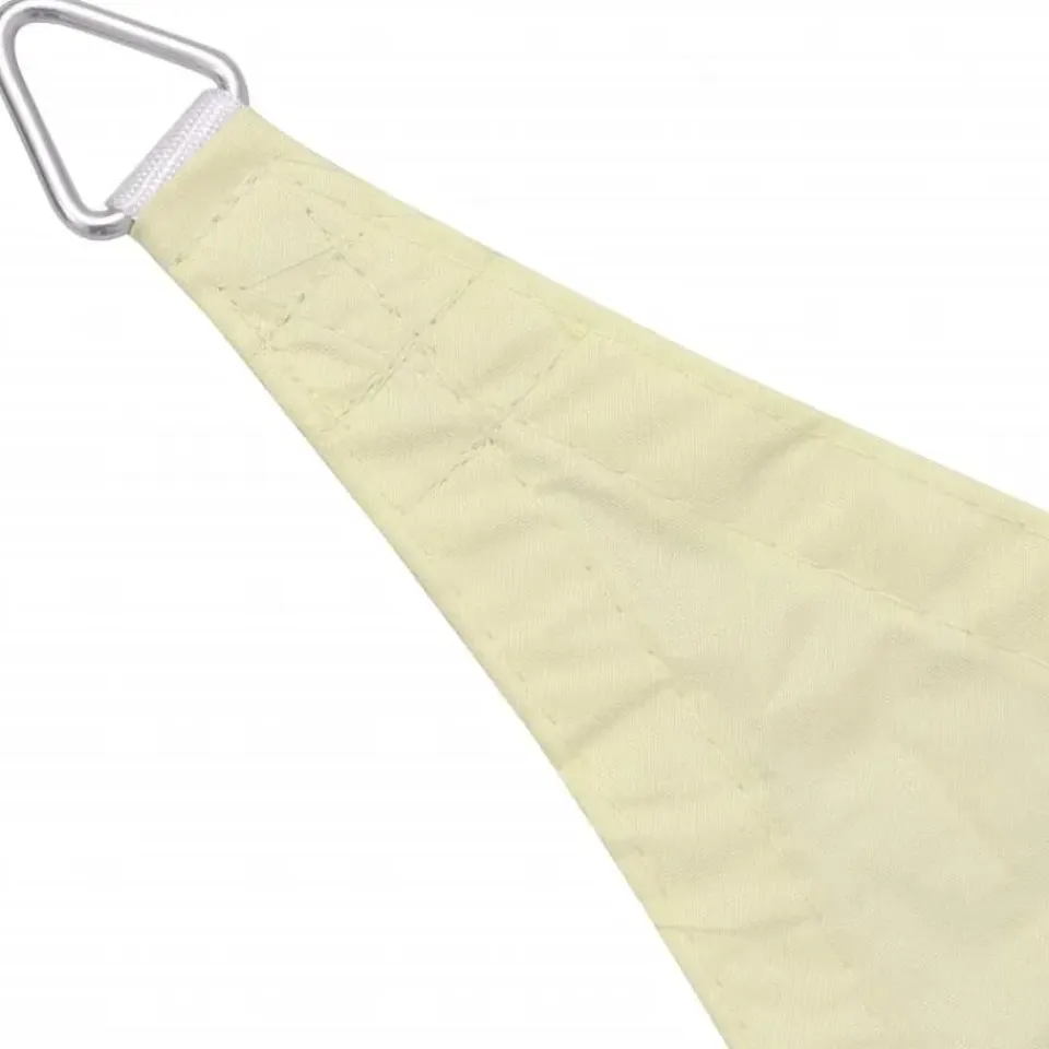 vidaXL - Zonnezeil - Crème - 5 x 5 x 5 m Best