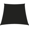 vidaXL - Zonnezeil - Zwart - 3/4 x 3 m New