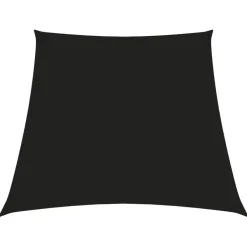 vidaXL - Zonnezeil - Zwart - 3/4 x 3 m New