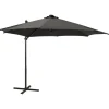 vidaXL - Zweefparasol - Antraciet - 300 cm Outlet