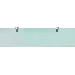 vidaXL - Zwevende Plank - Transparent - Glas - 80 x 20 cm Best