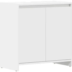vidaXL Badkamerkast 60x33x61 cm spaanplaat wit Discount