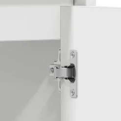 vidaXL Badkamerkast 60x33x61 cm spaanplaat wit Discount