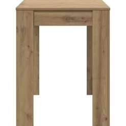vidaXL Eettafel - Rechthoekige tafel - Artisanaal eiken - Hout - 120x60 cm
