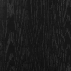 vidaXL Eettafel - Rechthoekige tafel - Zwart eiken - Bewerkt hout - 120x60x76 cm Outlet