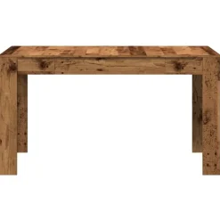 vidaXL Eettafel - Rechthoekige tafel - Oud hout - Bewerkt hout - 140x74.5x76 cm Discount