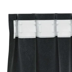 vidaXL Gordijne - Verduisterend - Zwart - 140x225 cm - Fluweel - 2 Stuks Sale