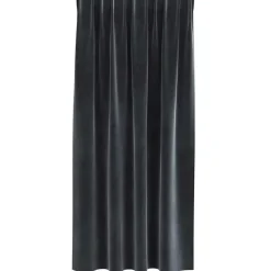 vidaXL Gordijnen - Verduisterend - Donkergrijs - 140x175 cm - Fluweel - 2 Stuks Sale