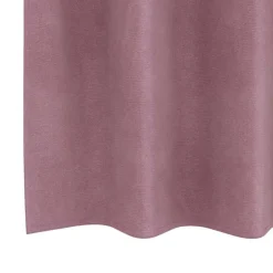 vidaXL Gordijnen met ringen - Donkerroze - 140x260 cm - Fluweel - 2 Stuks Outlet