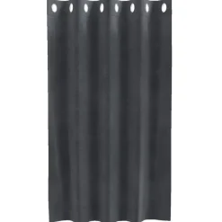 vidaXL Gordijnen met ringen - Lichtgrijs - 140x140 cm - Fluweel - 2 Stuks Online