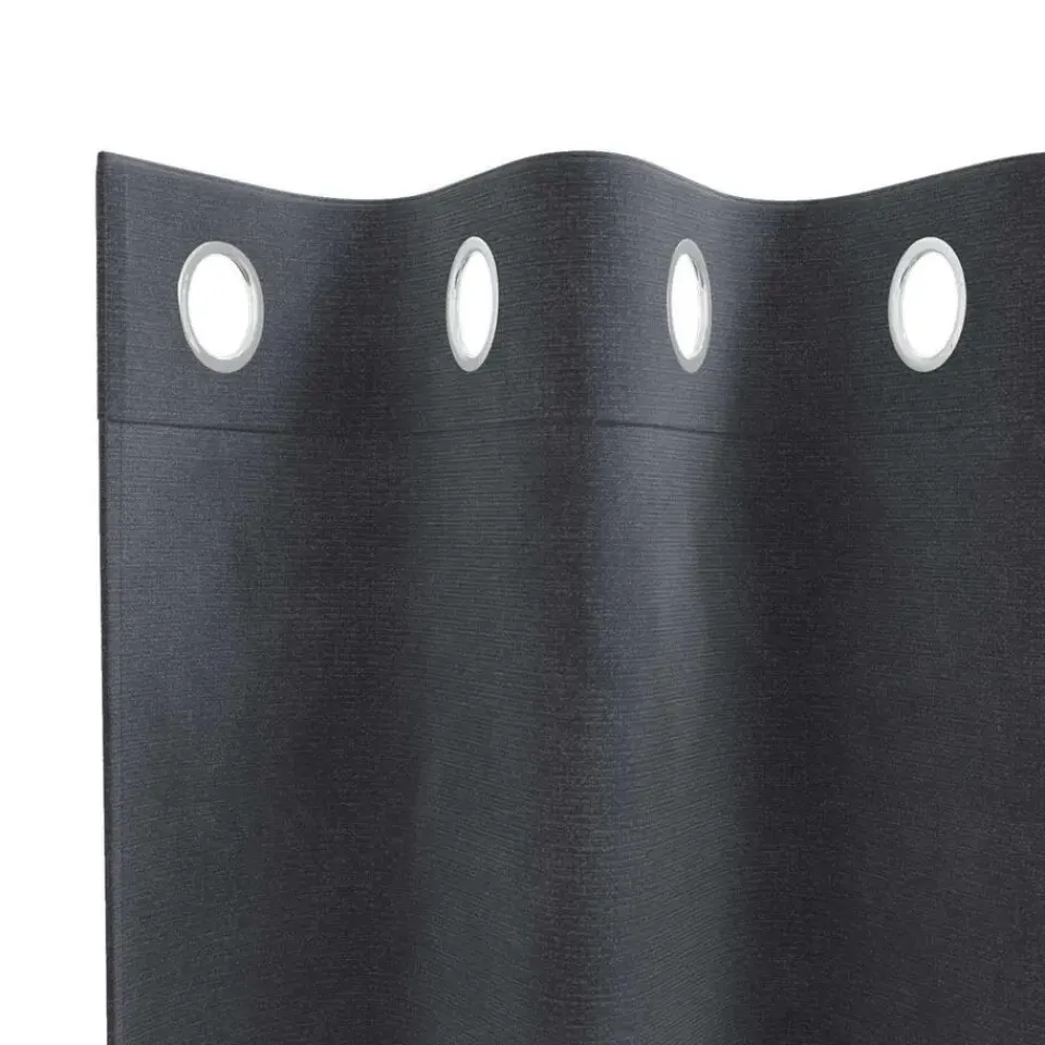 vidaXL Gordijnen met ringen - Lichtgrijs - 140x140 cm - Fluweel - 2 Stuks Online