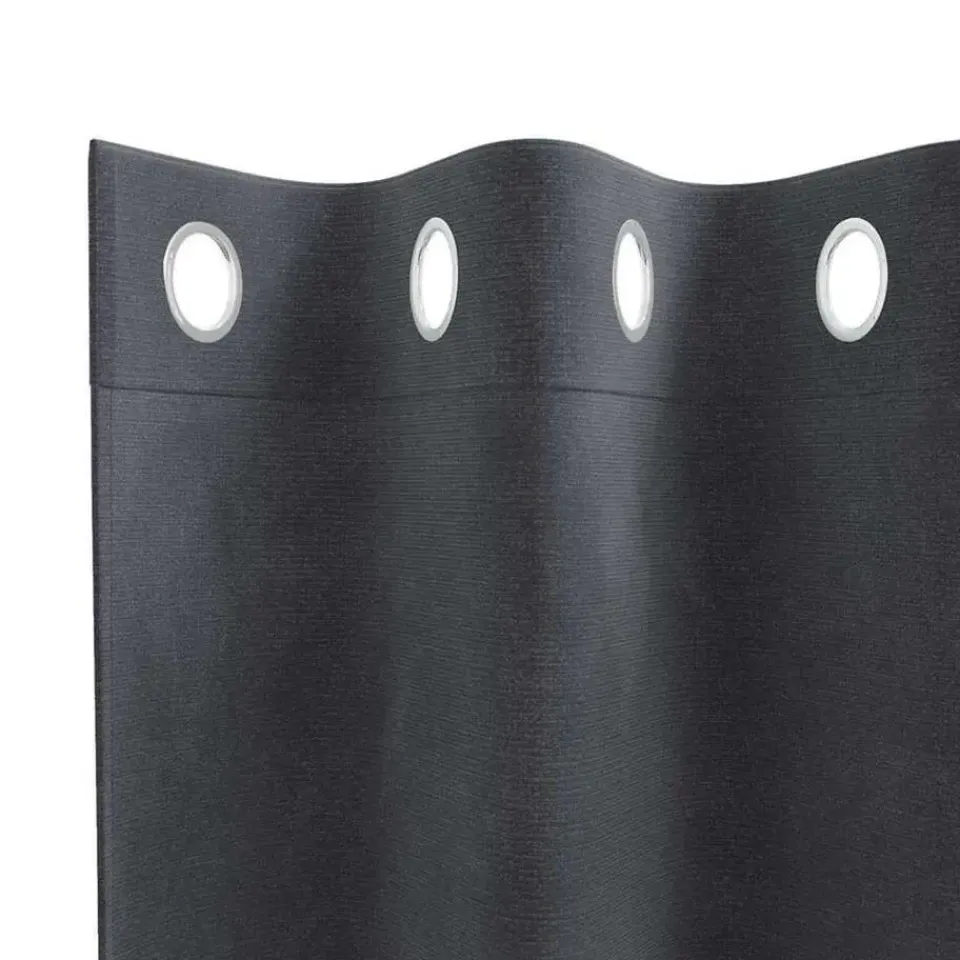 vidaXL Gordijnen met ringen - Lichtgrijs - 140x140 cm - Fluweel - 2 Stuks Online