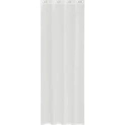 vidaXL Gordijnen van voile met ringen - Wit - 140x260 cm - Stof - 2 Stuks Best