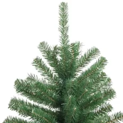 vidaXL Kunstkerstboom met scharnieren met standaard 120 cm groen Clearance