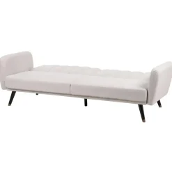 Beliani VIMMERBY - Slaapbank - Beige - Polyester Best