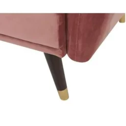 Beliani VIMMERBY - Slaapbank - Roze - Fluweel New