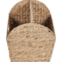 Beliani VINH - Tijdschriftenrek - Lichtbruin - Waterhyacint