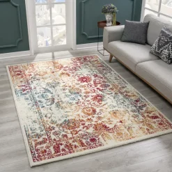 Muratap Vintage Van Gogh Vloerkleed Multi Laagpolig - 160x230 CM Hot