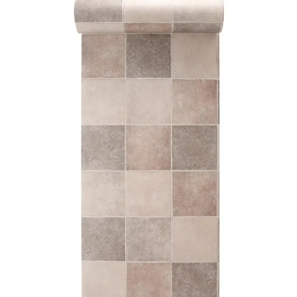 Leen Bakker Vinyl Pompei - grijs Best