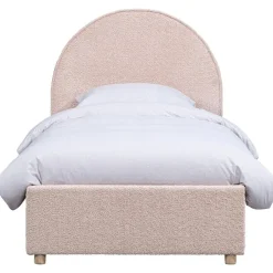 Leen Bakker Vipack bed Moon met opbergruimte - roze - 90x200 cm Online