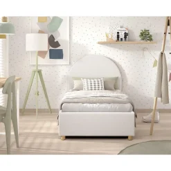 Vipack bed Moon met opbergruimte - wit - 90x200 cm Discount