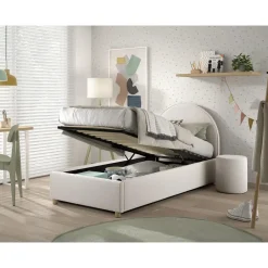 Vipack bed Moon met opbergruimte - wit - 90x200 cm Discount