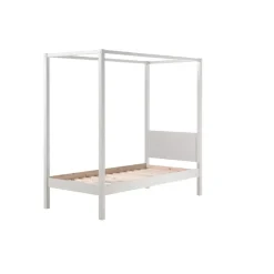 Vipack hemelbed Pino - wit - 207,6x97,3x190,5 cm Clearance