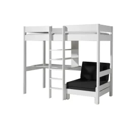 Vipack hoogslaper met slaapbank Pino - wit - 208,3x105,2x174,4 cm Sale