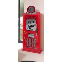 Vipack kledingkast Benzinepomp - rood - 147,8x45x50 cm Hot