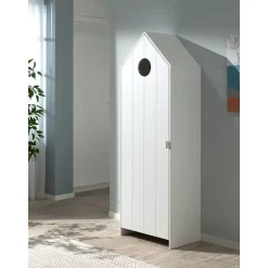 Vipack kledingkast Casimi 1 deurs - wit - 171,5x57,6x37 cm Sale