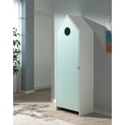 Vipack kledingkast Casimi 1 deurs - mint - 171,5x57,6x37 cm New