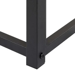 Beliani VIRY - Tweepersoonsbed - Zwart - 140 x 200 cm - Metaal Online