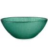 Vivalto schaaltjes/kommetjes - Murano - glas - groen - D15 cm Clearance