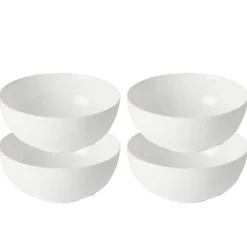 Vivalto schaaltjes/kommetjes - keramiek - ivoor wit - D15 cm Sale