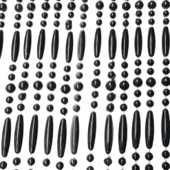 IVOL Vliegengordijn / Deurgordijn - Robin - 90x220 cm - Zwart Outlet