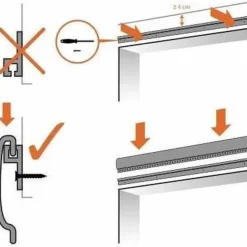 Vliegengordijnenexpert Milano Vliegengordijn 100x240 cm Online