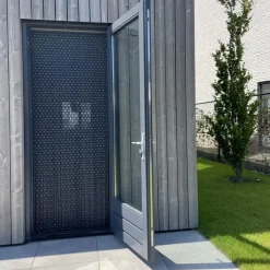 Vliegengordijnenexpert Vliegengordijn Hulzen Antraciet 100 x 240 cm Outlet