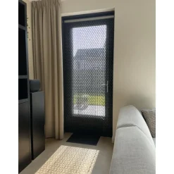 Vliegengordijnenexpert Vliegengordijn Hulzen Zwart 90 x 210 cm Op Clearance