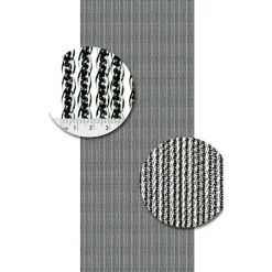 Vliegengordijnenexpert Vliegengordijn Venetie Zwart Op het kozijn Hot