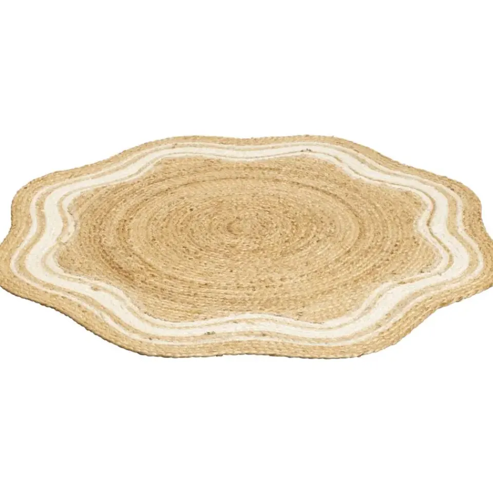 Leen Bakker Vloerkleed Alandi - beige - Ø100 cm Hot