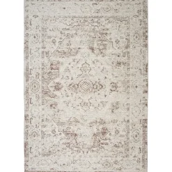 Leen Bakker Vloerkleed Annur - crème/bruin - 160x230 cm Clearance