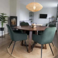 House Nordic Vloerkleed Ø180cm Jute - Naturel - Kleed Bombay Sale