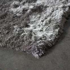 Giga Meubel Vloerkleed Grijs Katoen Polyester - 160x230cm - Olav New