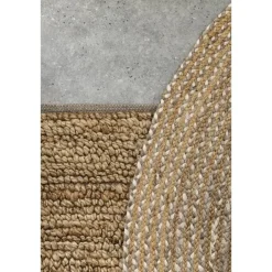 Leen Bakker Vloerkleed Madras - naturel - Ø180 cm Sale