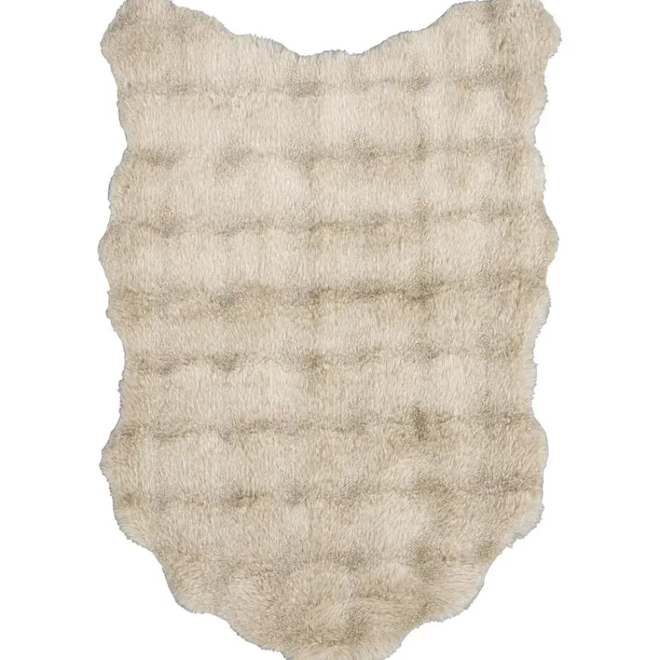 Leen Bakker Vloerkleed Polar - taupe - 60x90 cm Discount